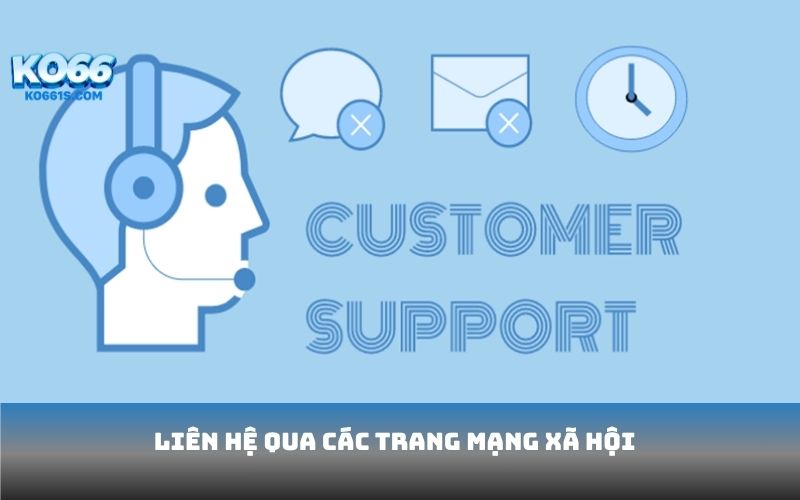 Liên hệ qua các trang mạng xã hội