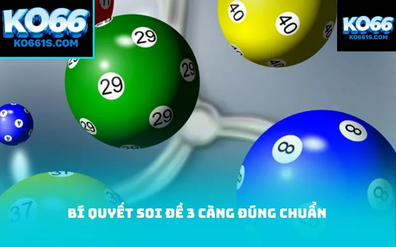 Bí quyết soi Đề 3 càng đúng chuẩn