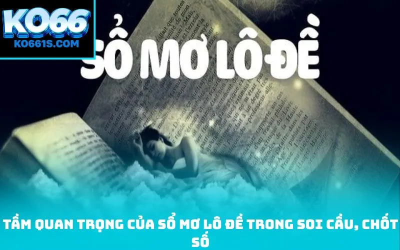 Tầm quan trọng của sổ mơ lô đề trong soi cầu, chốt số