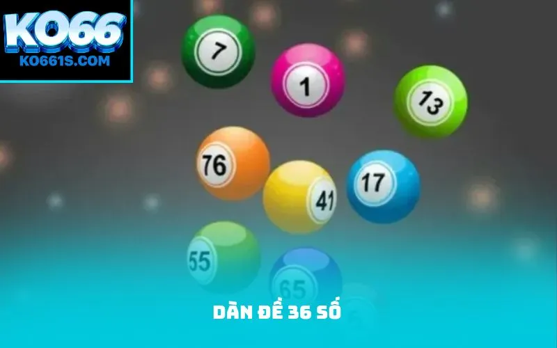 Dàn đề 36 số